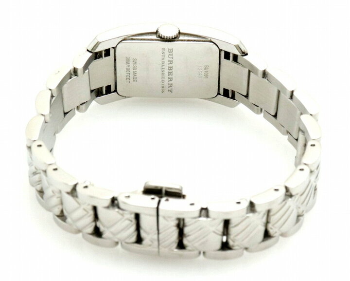 楽天市場】【ウォッチ】BURBERRY バーバリー シルバー文字盤 SS  