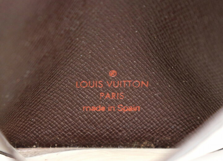 楽天市場】LOUIS VUITTON ルイ ヴィトン ダミエ ポルト2カルト ヴェル 
