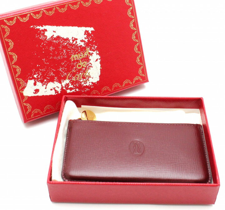 楽天市場】【未使用品】【財布】 Cartier カルティエ マスト  