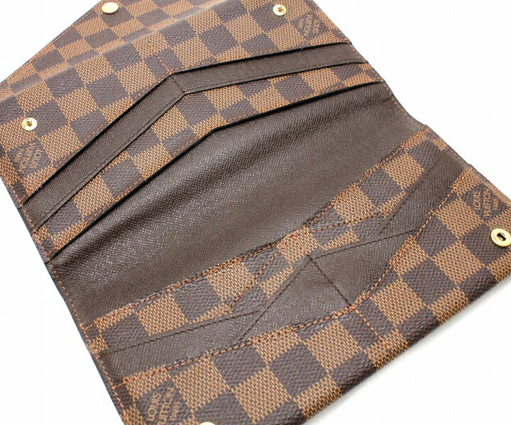 ルイヴィトン LOUIS VUITTON ダミエ ポルトフォイユ オリガミ ロン 