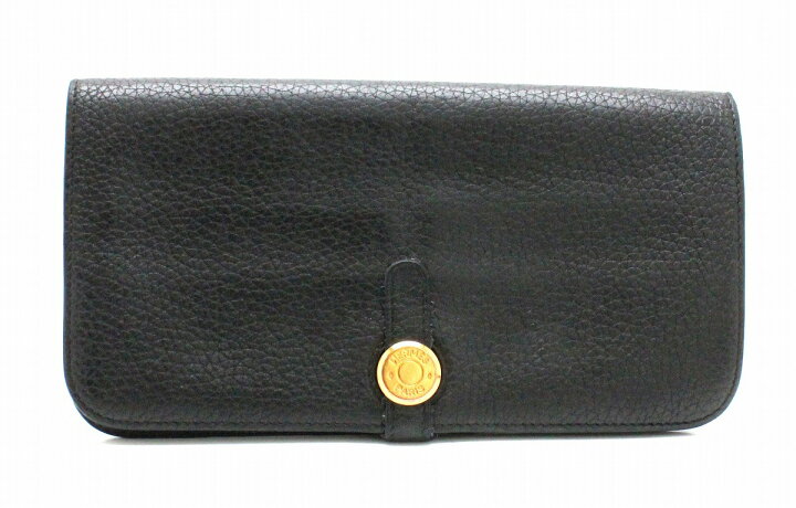 楽天市場】【財布】HERMES エルメス ドゴンロング 2つ折長財布 トゴ  