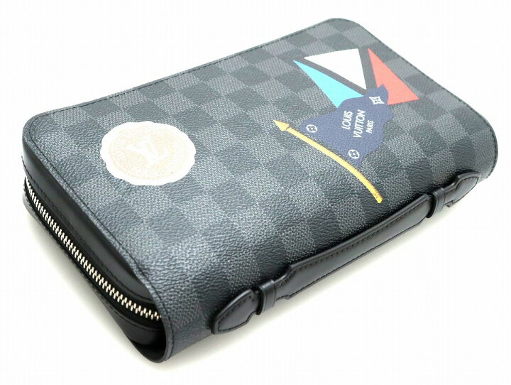 楽天市場】【財布】LOUIS VUITTON ルイ ヴィトン ダミエグラフィット  