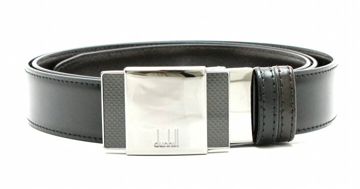 楽天市場】【未使用品】dunhill ダンヒル ベルト カーフ レザー 黒 