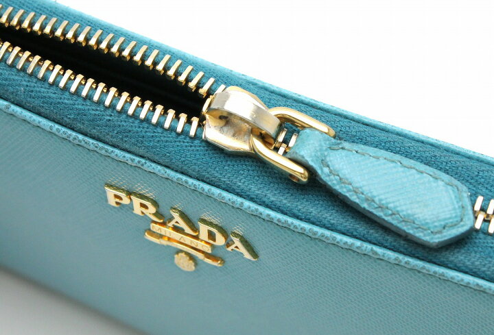楽天市場】【財布】PRADA プラダ 2つ折 ラウンドファスナー長財布 