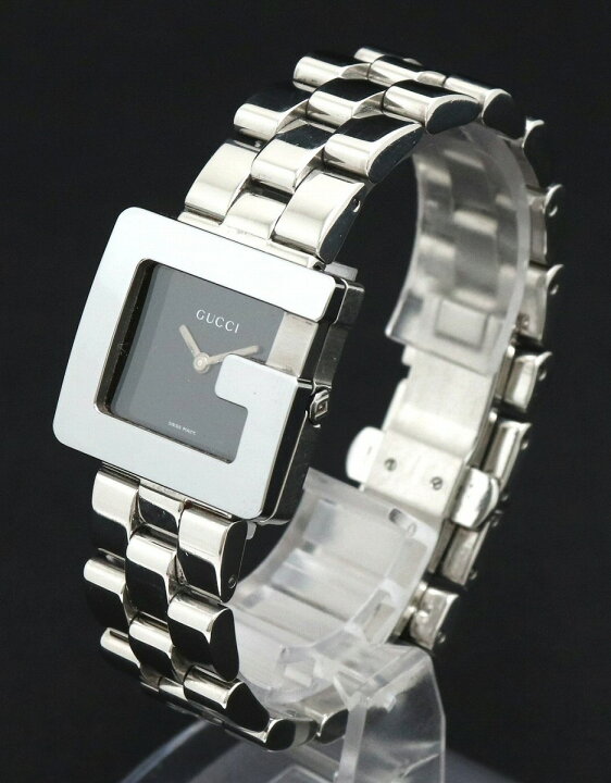 楽天市場】【ウォッチ】GUCCI グッチ Gモチーフ ブラック文字盤  