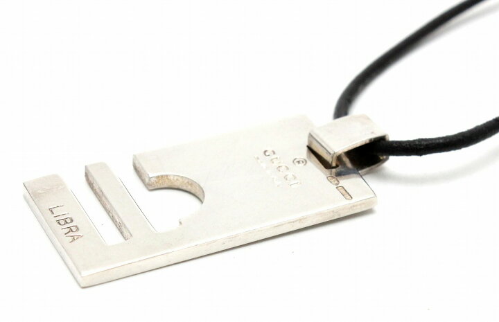 楽天市場】【ジュエリー】GUCCI グッチ シルバー プレート ペンダント  