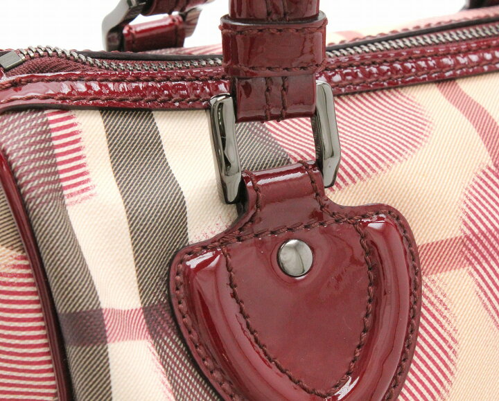 楽天市場】【バッグ】BURBERRY バーバリー ハート ノバチェック 