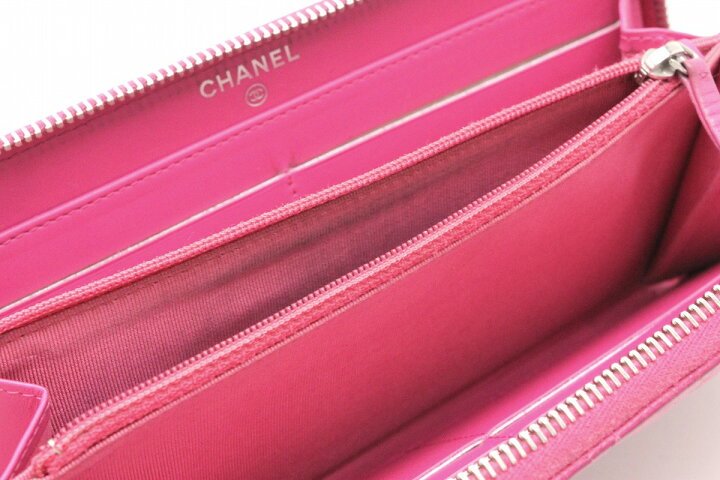 楽天市場】【財布】CHANEL シャネル マトラッセ ラウンドファスナー 長  