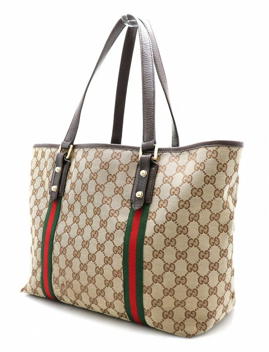 楽天市場】【バッグ】GUCCI グッチ GGキャンバス シェリーライン 