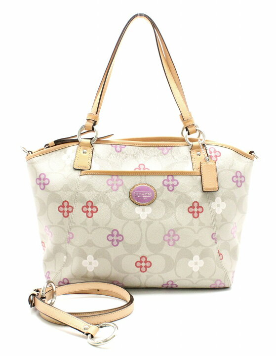 楽天市場】【バッグ】COACH コーチ ペイトン シグネチャー クローバー 