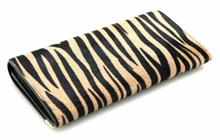 楽天市場】【財布】Cartier カルティエ 2つ折り 長財布 ハラコ ゼブラ  