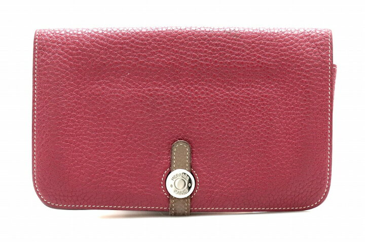 楽天市場】【財布】HERMES エルメス ドゴンGM 2つ折長財布 トゴ レザー  