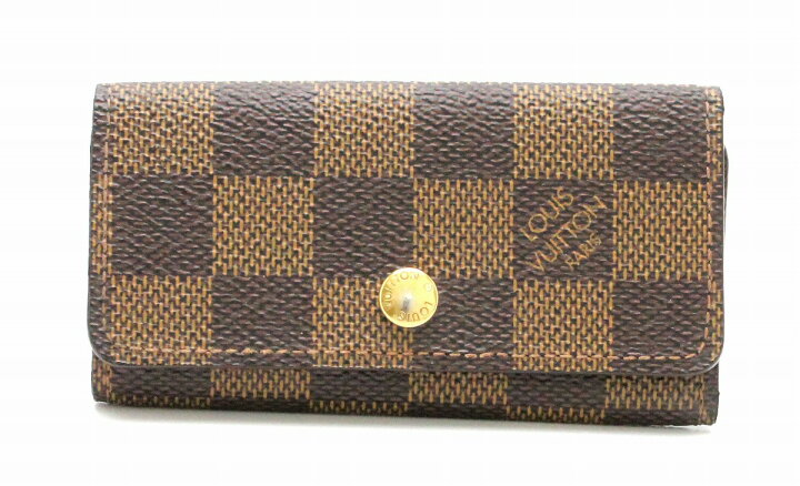 楽天市場】LOUIS VUITTON ルイ ヴィトン ダミエ ミュルティクレ4 4連  