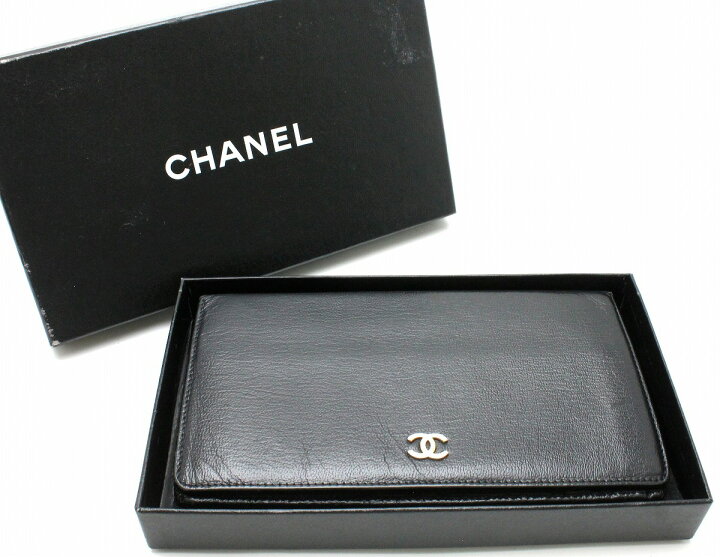楽天市場】【財布】CHANEL シャネル セブルガ キャビアスキン ココ  