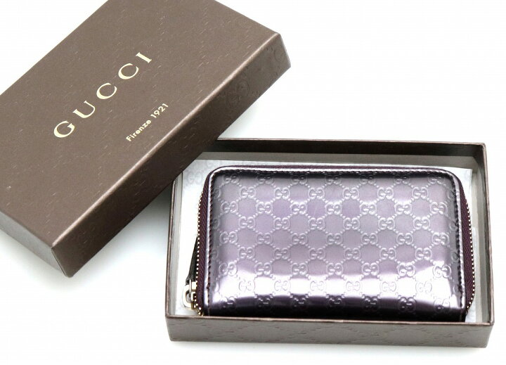 楽天市場】【財布】GUCCI グッチ マイクログッチシマ ラウンド  