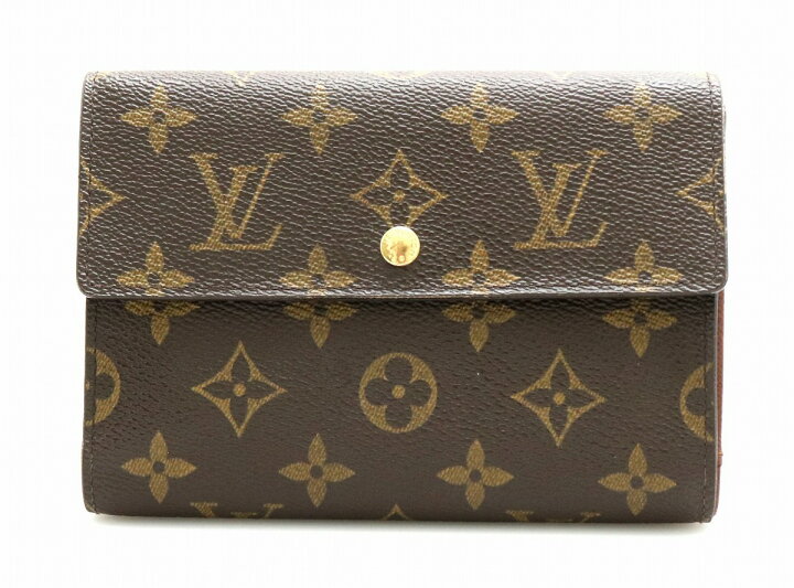 楽天市場】【財布】LOUIS VUITTON ルイ ヴィトン モノグラム ポルト  