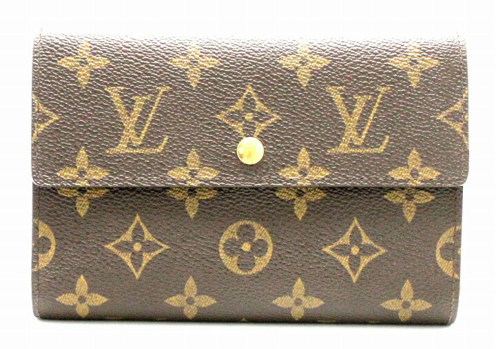 楽天市場】【財布】LOUIS VUITTON ルイ ヴィトン モノグラム ポルト  