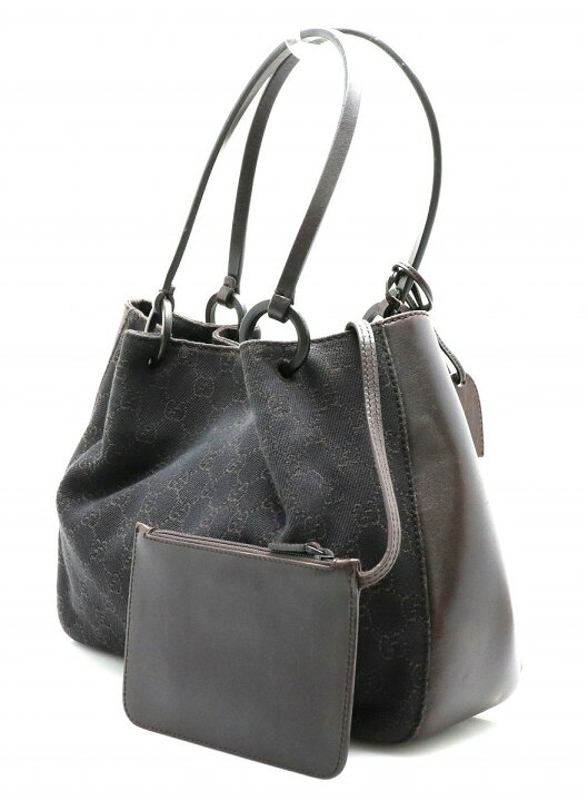 楽天市場】【バッグ】GUCCI グッチ GGキャンバス レザー トートバッグ  