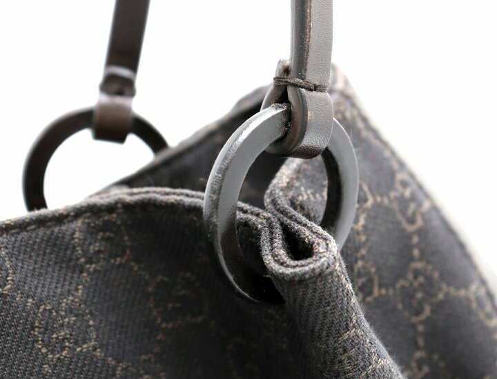 楽天市場】【バッグ】GUCCI グッチ GGキャンバス レザー トートバッグ  