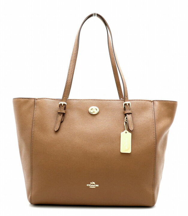 楽天市場】【バッグ】COACH コーチ トートバッグ ターンロック トート 