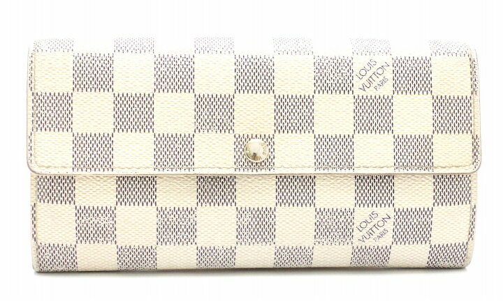 楽天市場】【財布】LOUIS VUITTON ルイ ヴィトン ダミエアズール 