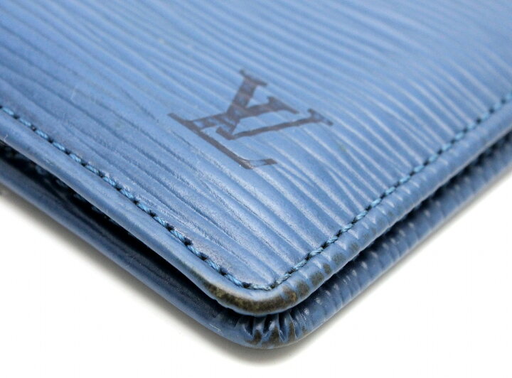 ルイ・ヴィトン M11489 アエログラム・レザー ブルーマリーヌ  