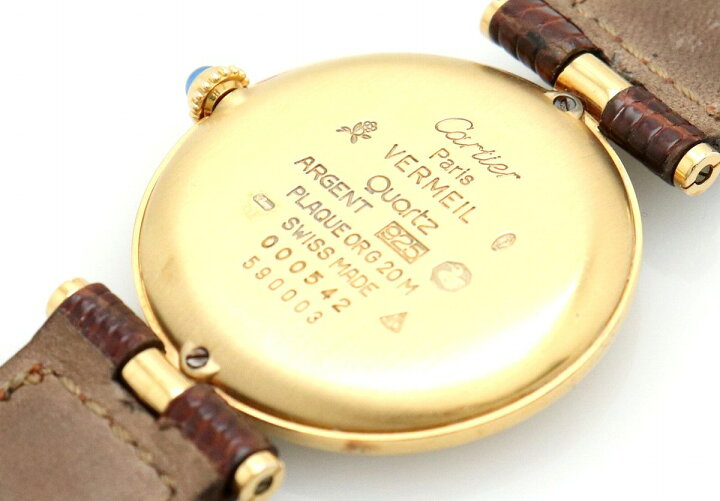 楽天市場】【ウォッチ】 Cartier カルティエ マスト ヴァンドーム VLC 