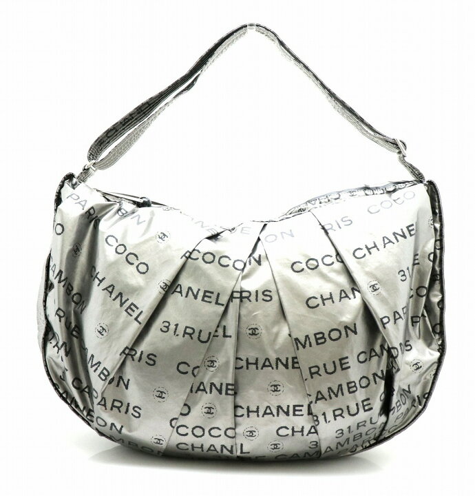 CHANEL アンリミテッドショルダーバッグ シルバー（楽天市場】【バッグ  