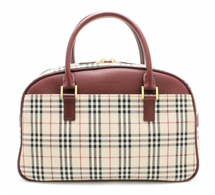 楽天市場】【バッグ】BURBERRY バーバリー ノバチェック チェック柄  