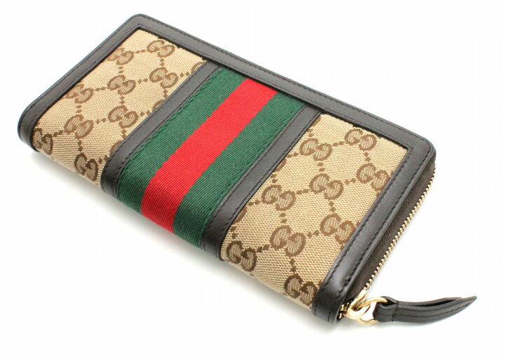 楽天市場】【財布】GUCCI グッチ GGキャンバス ヴィンテージ ウェブ 