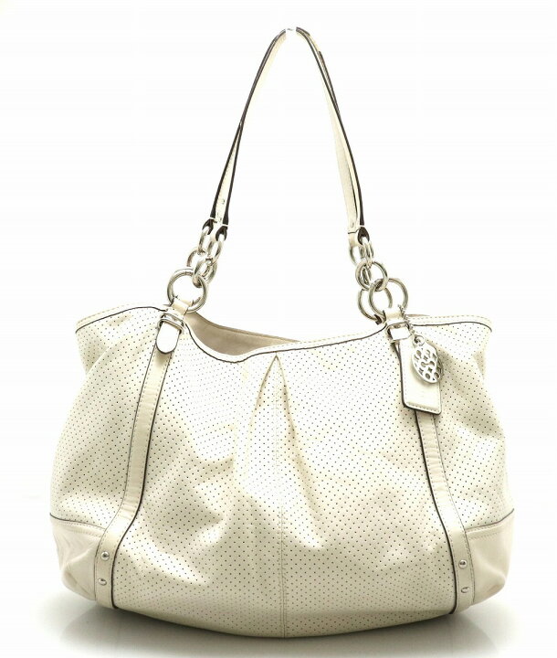 楽天市場】【バッグ】COACH コーチ ショルダーバッグ チャーム レザー  