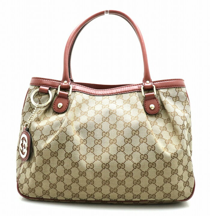楽天市場】【バッグ】GUCCI グッチ GGキャンバス スーキー トート  