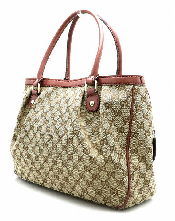 楽天市場】【バッグ】GUCCI グッチ GGキャンバス スーキー トート 