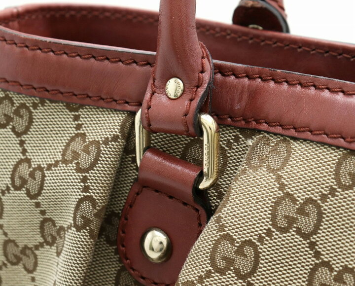 楽天市場】【バッグ】GUCCI グッチ GGキャンバス スーキー トート 