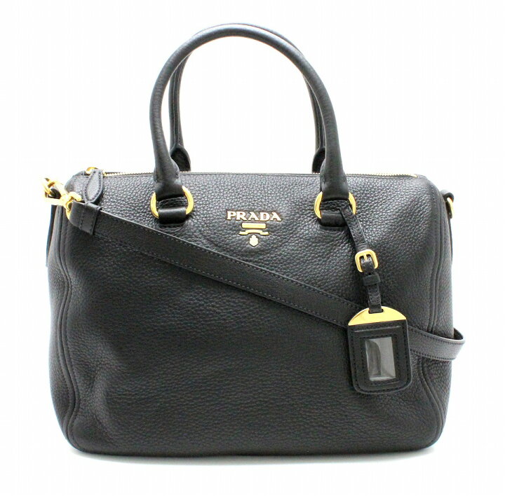 楽天市場】【バッグ】PRADA プラダ VITELLO PHENIX ハンドバッグ 