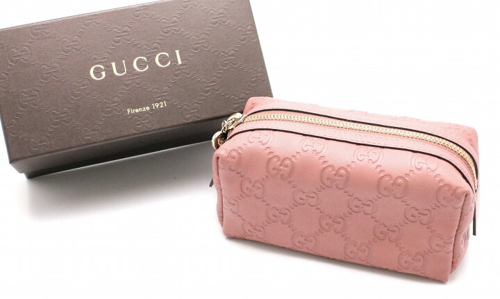 楽天市場】【未使用品】【バッグ】GUCCI グッチ グッチシマ ポーチ 