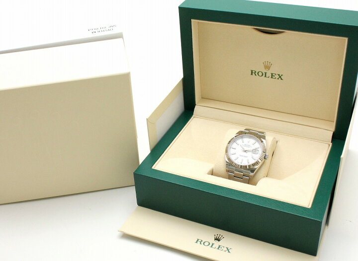 楽天市場】【ウォッチ】ROLEX ロレックス デイトジャスト 41 ホワイト 