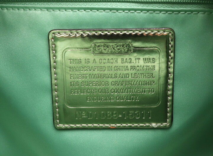 楽天市場】【バッグ】COACH コーチ ポピー ポップC アップリケ 