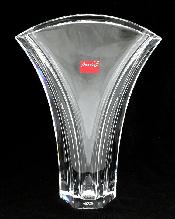 楽天市場】【未使用品】Baccarat バカラ 花瓶 ギンコベース クリスタル 