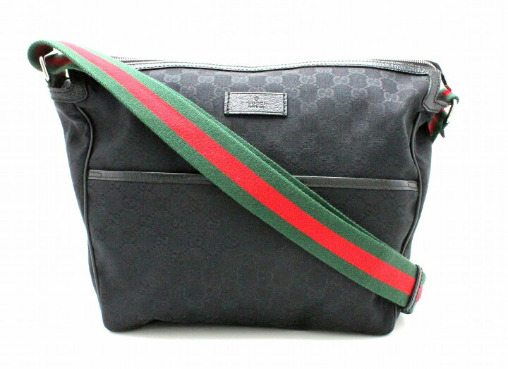 楽天市場】【バッグ】GUCCI グッチ GGキャンバス ウェビングライン 