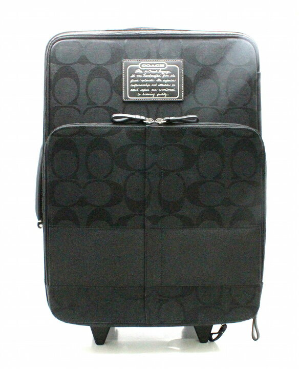 楽天市場】【未使用品】【バッグ】COACH コーチ シグネチャー キャリー  