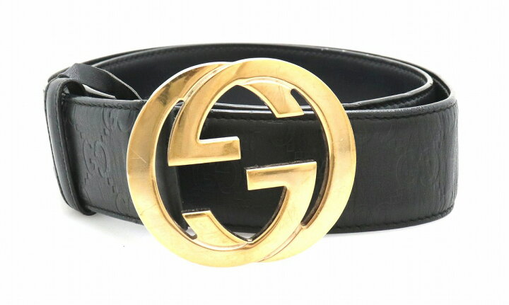 楽天市場】GUCCI グッチ グッチシマ GG インターロッキング Gバックル 