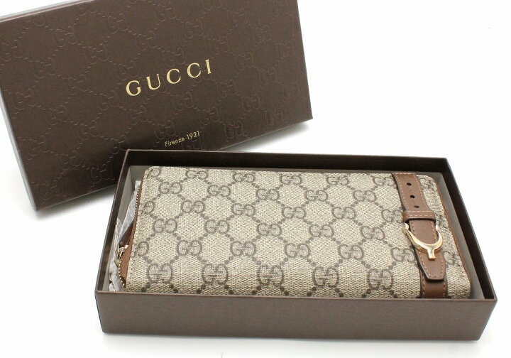 楽天市場】【未使用品】【財布】GUCCI グッチ GGスプリーム ベルト 
