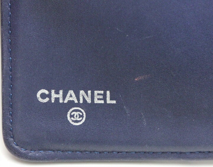 楽天市場】【財布】CHANEL シャネル ウルトラステッチ 二つ折り 長財布 