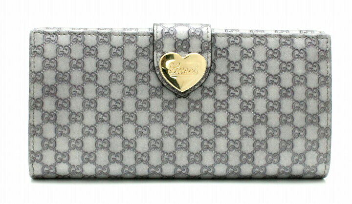 楽天市場】【財布】GUCCI グッチ マイクロ グッチシマ ハート 