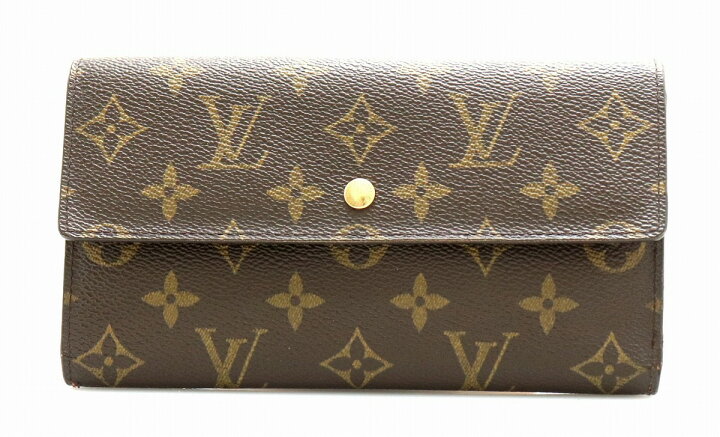 楽天市場】【財布】LOUIS VUITTON ルイ ヴィトン モノグラム ポルト 