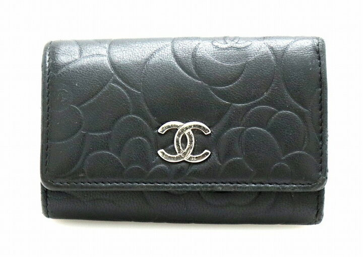 楽天市場】CHANEL シャネル カメリア ココマーク 6連 キーケース 