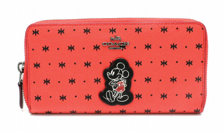 楽天市場】【未使用品】【財布】COACH コーチ ミッキーマウス  