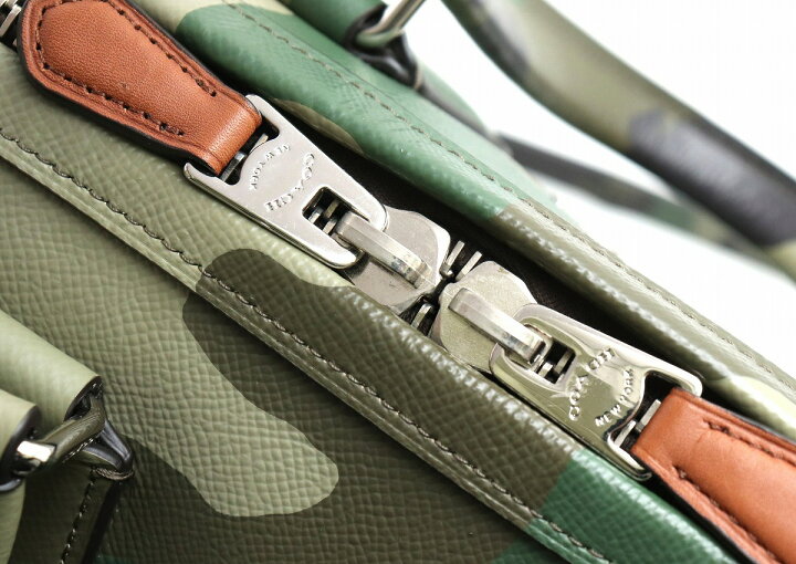 楽天市場】【バッグ】COACH コーチ カモフラージュ 迷彩柄 ボストン 