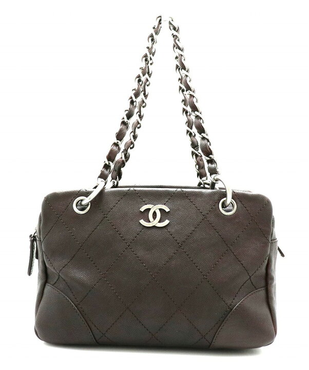 楽天市場】【バッグ】CHANEL シャネル マトラッセ キャビアスキン 